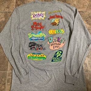 Deadstock Retro Nickelodeon Multi Show LS Tee